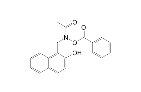 1-(N-Acetyl-N-benzoyloxy)-aminomethyl-2-naphthol