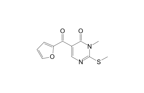 5-(Furan-2-carbonyl)-3-methyl-2-(methylthio)pyrimidin-4(3H)-one