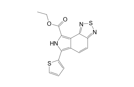 Ethyl 6-(2-thienyl)pyrrolo[3,4-e][2,1,3]benzothiadiazole-8-carboxylate