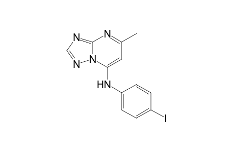 N-(4-Iodophenyl)-5-methyl[1,2,4]triazolo[1,5-a]pyrimidin-7-amine