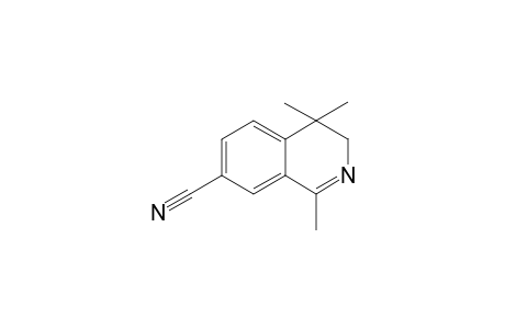 1,4,4-trimethyl-3H-isoquinoline-7-carbonitrile