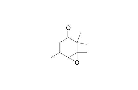 7-Oxabicyclo[4.1.0]hept-4-en-3-one, 1,2,2,5-tetramethyl-