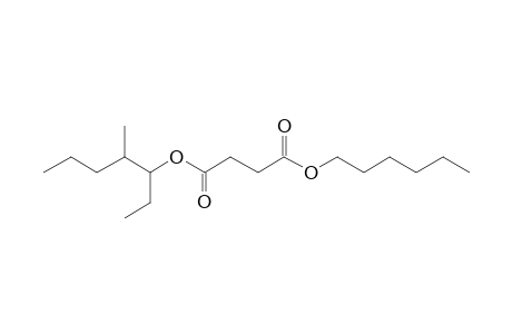 Succinic acid, hexyl 4-methylhept-3-yl ester