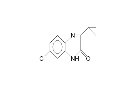 8-Chloro-4-cyclopropyl-2,3-dihydro-1H-1,5-benzo-diazepin-2-one