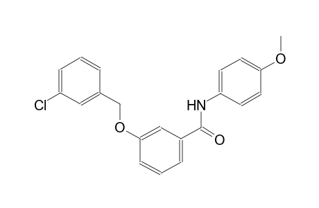 benzamide, 3-[(3-chlorophenyl)methoxy]-N-(4-methoxyphenyl)-