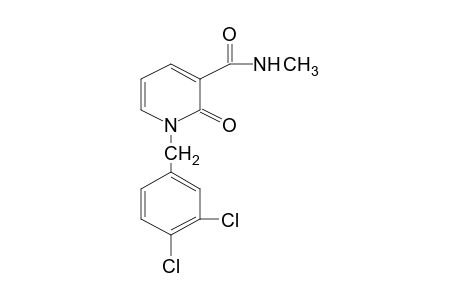 1-(3,4-DICHLOROBENZYL)-1,2-DIHYDRO-N-METHYL-2-OXONICOTINAMIDE