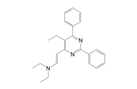 4-[(E)-2-DIETHYL-AMINO-VINYL]-5-ETHYL-2,6-DIPHENYL-PYRIMIDINE