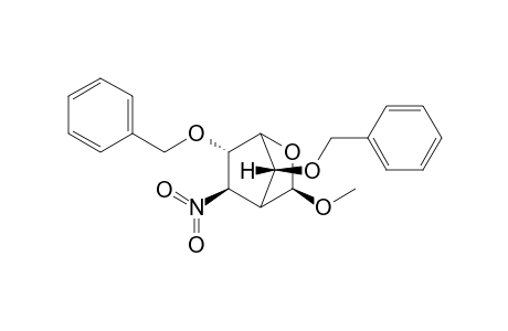 (3R,5R,6S,7R)-6,7-Dibenzyloxy-3-methoxy-5-nitro-2-oxabicyclo[2.2.1]heptane