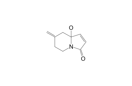 8a-hydroxy-7-methylidene-6,8-dihydro-5H-indolizin-3-one