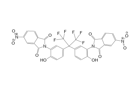 1H-isoindole-1,3(2H)-dione, 2-[5-[1-[3-(1,3-dihydro-5-nitro-1,3-dioxo-2H-isoindol-2-yl)-4-hydroxyphenyl]-2,2,2-trifluoro-1-(trifluoromethyl)ethyl]-2-hydroxyphenyl]-5-nitro-