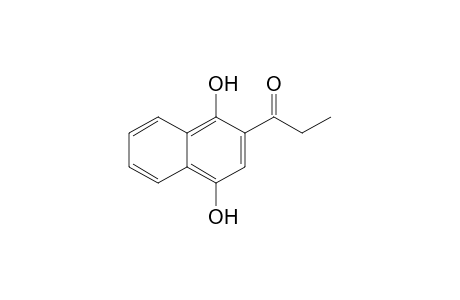 1-(1,4-Dihydroxy-2-naphthyl)-1-propanone