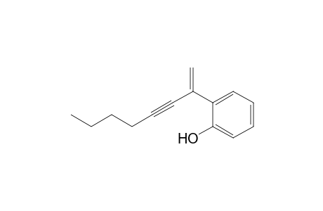 2-(1-Methylenehept-2-ynyl)phenol