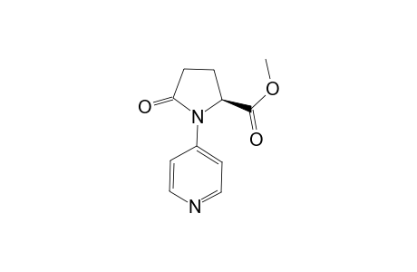 (S)-methyl 5-oxo-1-(pyridin-4-yl)pyrrolidine-2-carboxylate
