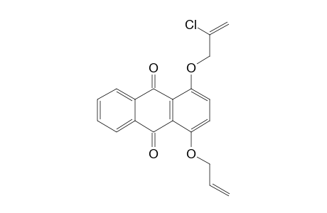 1-(2'-chloroprop-2'-enyloxy)-4-(prop-2''-enyloxy)anthraquinone