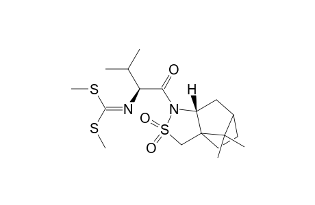 (2R)-N-{(2S)-2-{[bis(Methylthio)methylidene]amino}-3-methylbutan-1-oyl}-bornane-10,2-sultam