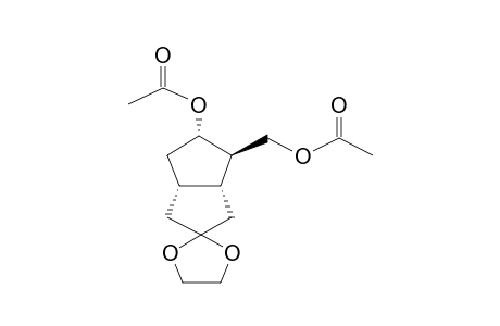 2BETA-ACETOXYMETHYL-3-ALPHA-ACETOXY-7,7-ETHYLENDIOXYBICYCLO[3.3.0]OCTANE