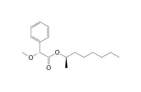 (1R)-1-Methylheptyl (2R)-2-methoxy-2-phenylacetate