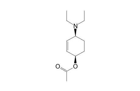 [(1R,4S)-4-diethylamino-1-cyclohex-2-enyl] acetate