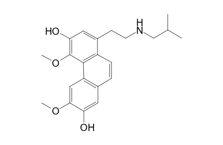 3,5-Dimethoxy-8-[2-(2-methylpropylamino)ethyl]phenanthrene-2,6-diol