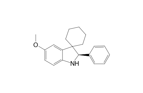 5'-Methoxy-2'-phenylspiro[cyclohexane-1,3'-indoline]