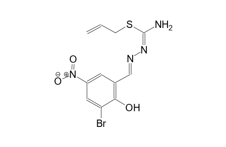 allyl N'-[(E)-(3-bromo-2-hydroxy-5-nitrophenyl)methylidene]hydrazonothiocarbamate