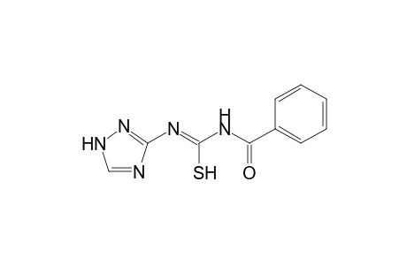 (Z)-N-Benzoyl-N'-(1H-1,2,4-triazol-3-yl)carbamimidothioic acid