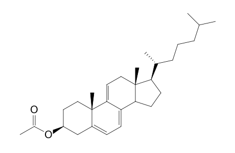 Cholesta-5,7,9(11)-trien-3.beta.-yl acetate