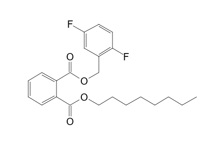 Phthalic acid, 2,5-difluorobenzyl octyl ester