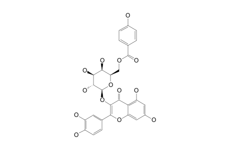 QUERCETIN-3-O-BETA-D-6-(P-HYDROXYBENZOYL)-GALACTOSIDE