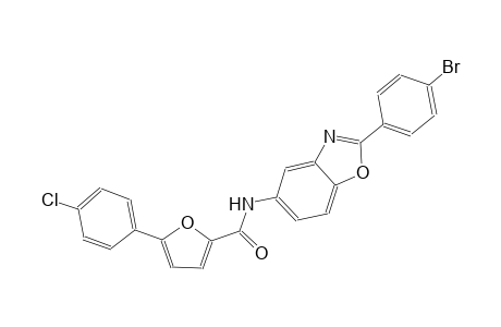 2-furancarboxamide, N-[2-(4-bromophenyl)-5-benzoxazolyl]-5-(4-chlorophenyl)-