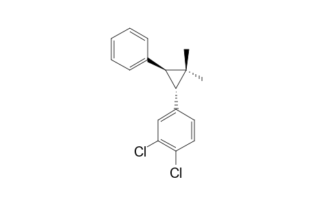 TRANS-1-(3,4-DICHLOROPHENYL)-3,3-DIMETHYL-2-PHENYL-CYCLOPROPANE