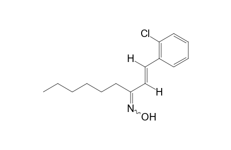 (E)-1-(o-chlorophenyl)-1-nonen-3-one, oxime