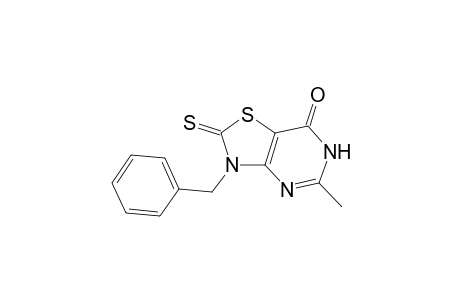 3-Benzyl-5-methyl-2-thioxo-2,3-dihydro-6H-thiazolo[4,5-d]pyrimidin-7-one