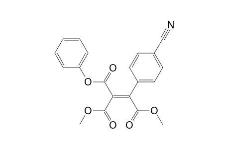 (E)-2-(4-Cyano-phenyl)-3-phenoxycarbonyl-but-2-enedioic acid dimethyl ester