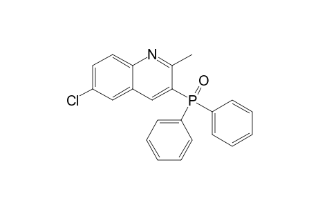 (6-Chloro-2-methylquinolin-3-yl)diphenylphosphane oxide