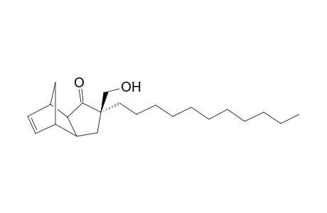 2-[Hydroxymethyl]-2-undecyl-tricyclo[7.5.2.1(5,8).0(4,9)]dec-6-en-3-one.