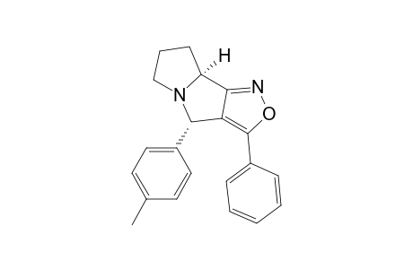 (4S,8aS)-3-phenyl-4-p-tolyl-6,7,8,8a-tetrahydro-4H-isoxazolo[3,4-a]pyrrolizine
