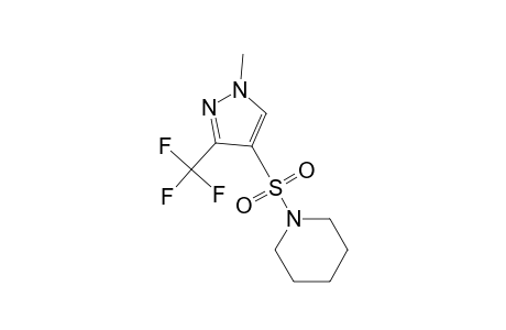 1-[1-methyl-3-(trifluoromethyl)pyrazol-4-yl]sulfonylpiperidine