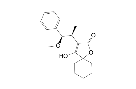 3-(2'R-Methoxy-1'S-methyl-2'-phenyl)ethyl-4-hydroxy-1-oxaspiro[4.5]dec-3-en-2-one