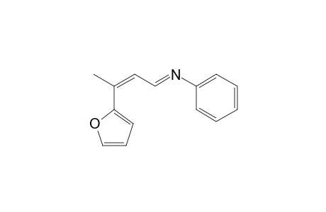 1-Aza-4-(2-furyl)-4-methyl-1-phenyl-1,3-butadiene