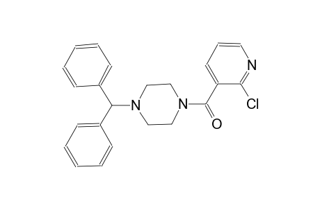 1-benzhydryl-4-[(2-chloro-3-pyridinyl)carbonyl]piperazine