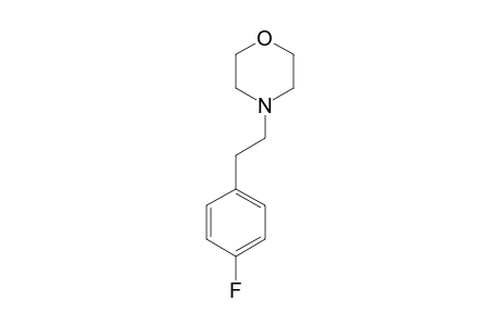 N-[2-(4-FLUOROPHENYL)-ETHYL]-MORPHOLINE