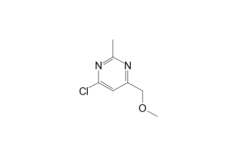 Pyrimidine, 4-chloro-6-(methoxymethyl)-2-methyl-
