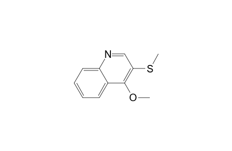 Quinoline, 4-methoxy-3-(methylthio)-