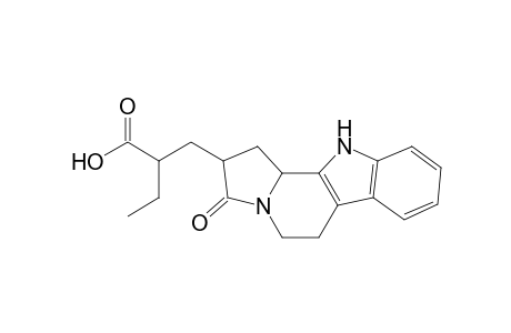 1H-Indolizino[8,7-b]indole-2-propanoic acid, .alpha.-ethyl-2,3,5,6,11,11b-hexahydro-3-oxo-