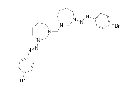 1-(PARA-BROMOPHENYL)-2-[3-[3-[2-(PARA-BROMOPHENYL)-1-DIAZENYL]-1,3-DIAZEPAN-1-YLMETHYL]-1,3-DIAZEPAN-1-YL]-1-DIAZENE