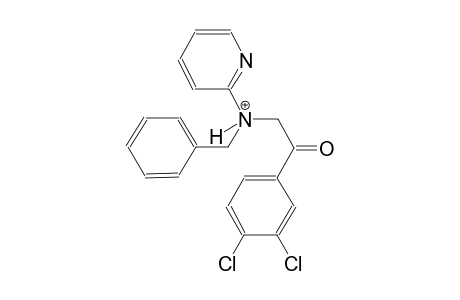 N-benzyl-N-[2-(3,4-dichlorophenyl)-2-oxoethyl]-2-pyridinaminium