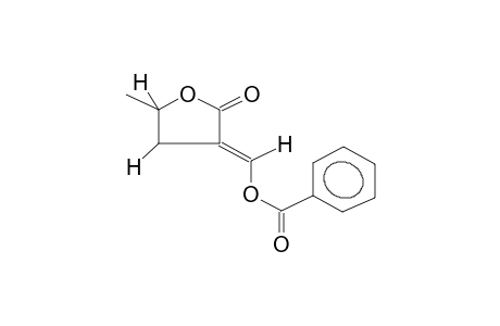 (E)-3-BENZOYLOXYMETHYLENE-5-METHYLDIHYDRO-2(3H)-FURANONE