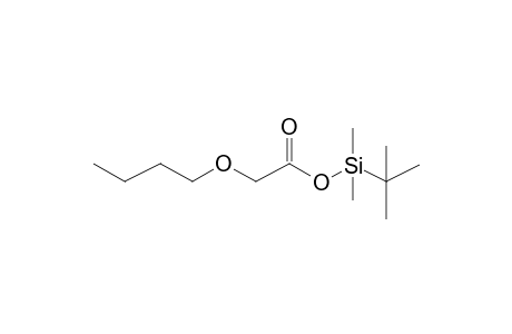 Butoxyacetic acid, tbdms derivative