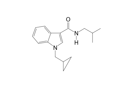 1-Cyclopropylmethyl-N-(2-methylpropyl)-1H-indole-3-carboxamide